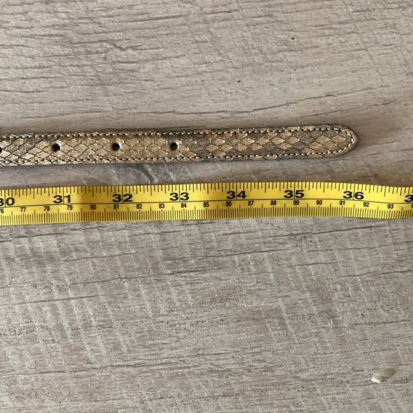 Authentic Ralph Lauren Python Belt Sz S - Picture 10 of 11